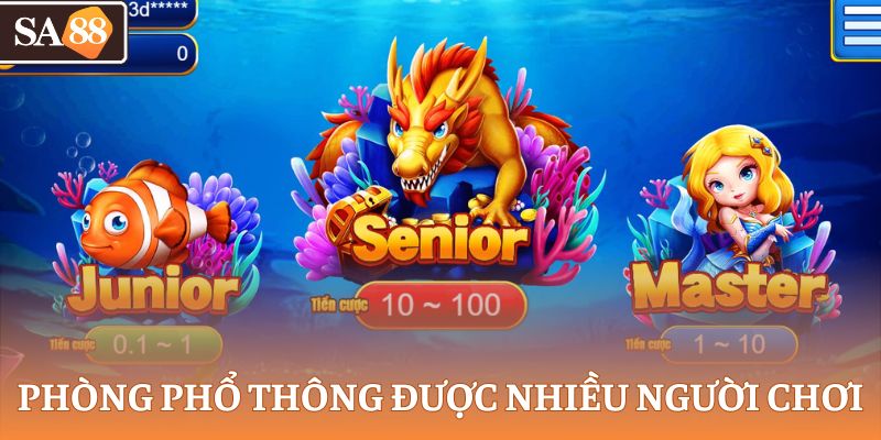 Phòng phổ thông được nhiều người chơi
