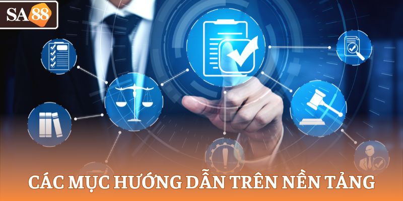 Các mục hướng dẫn trên nền tảng